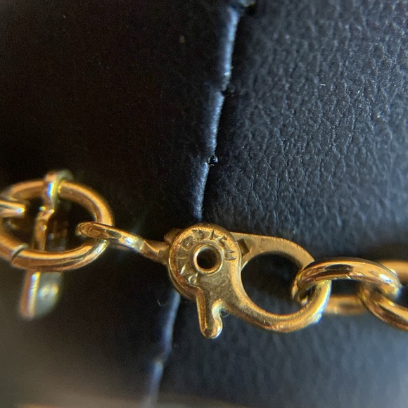 Vintage Monet golden twist necklace Guc 24" - Picture 4 of 8